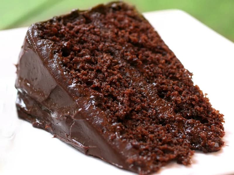 Cobertura de chocolate para bolo