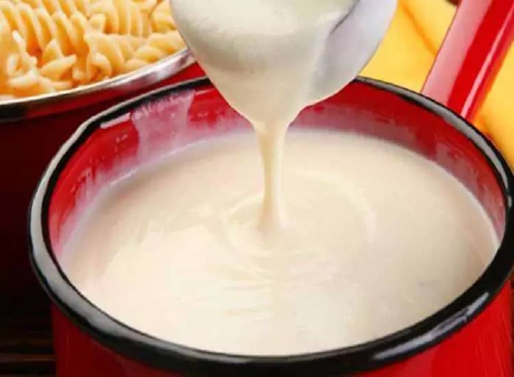 Molho branco creme de leite para macarrão